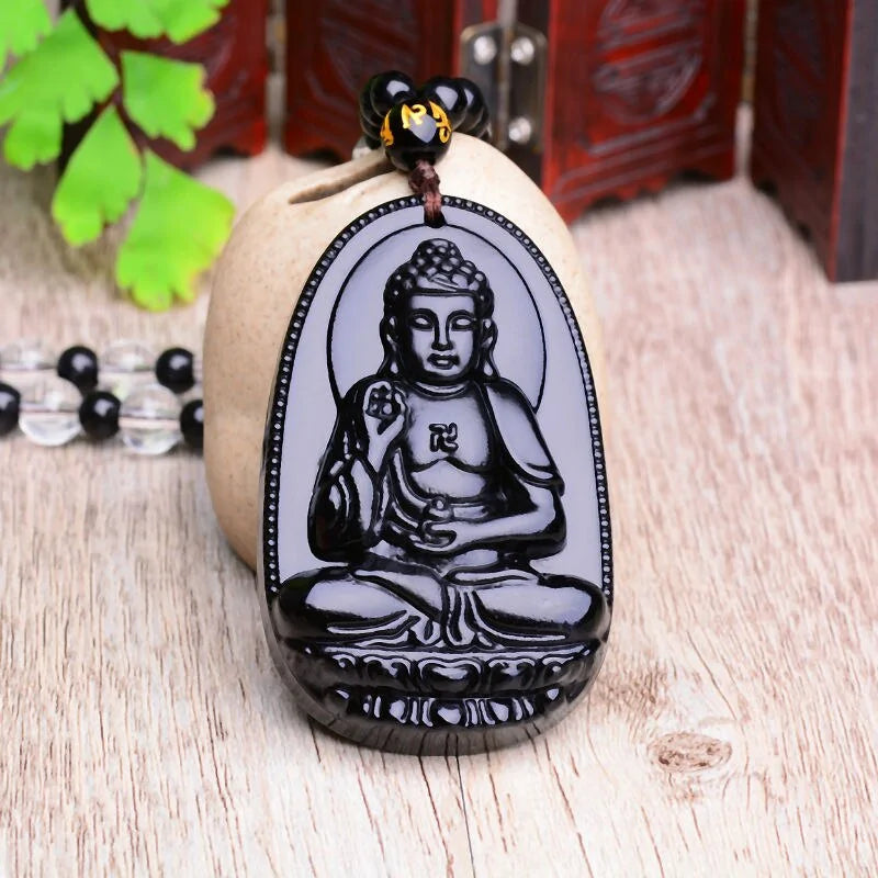 Buddha Lucky Amulet Natural Stone