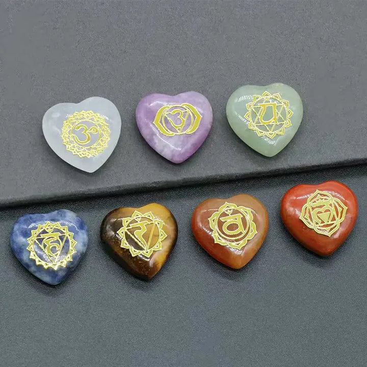 Heart Chakra Natural Stones