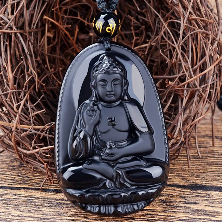 Buddha Lucky Amulet Natural Stone