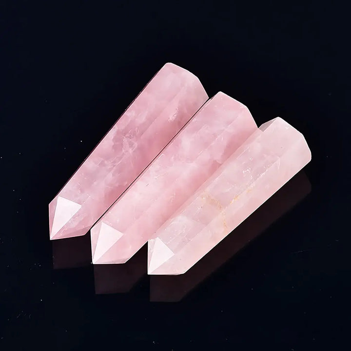 Rose Quartz Crystal Obelisk